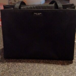 Kate Spade black tote bag